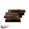 Service Caster Non-Slip Furniture Pads, Rubber Coasters, Caster Cups Set of 4 Brown, 4PK SCC-RUBBERCUP-3X3-SQUARE-BROWN - alternate 5